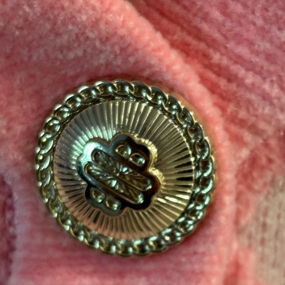 Maje Moadina Cropped Jacquard Cardigan. Size S - Picture 4 of 11